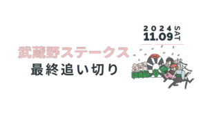 武蔵野S2024追い切り